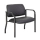 Theo XL Wide Guest Chair | Black Antimicrobial Vinyl | 500 lbs BM340727