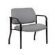 Theo XL Wide Guest Chair | Gray Antimicrobial Vinyl | 500 lbs BM340729