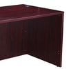 Nea Desk Shell | 71’’ Reception Top | Panel Legs | Mahogany Red Wood BM340732