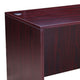 Nea Desk Shell | 71’’ Reception Top | Panel Legs | Mahogany Red Wood BM340732