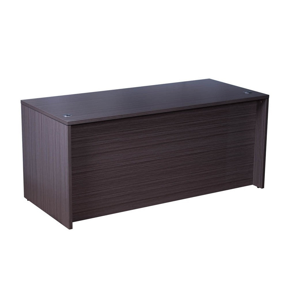 Nea Desk Shell | 66’’ Workstation Top | Driftwood Smoke Gray Wood BM340734
