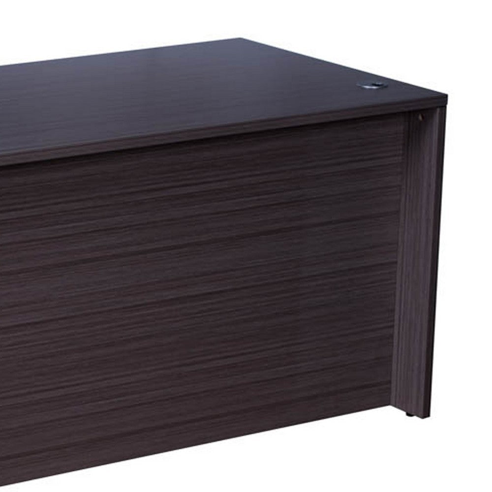 Nea Desk Shell | 66’’ Workstation Top | Driftwood Smoke Gray Wood BM340734