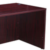Nea Desk Shell | 66’’ Workstation Top | Panel Legs | Mahogany Red Wood BM340735