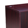 Nea Desk Shell | 60’’ Commercial Top | Panel Legs | Mahogany Red Wood BM340738