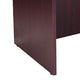 Nea Desk Shell | 60’’ Commercial Top | Panel Legs | Mahogany Red Wood BM340738
