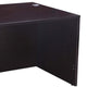 Nea Desk Shell | 60’’ Commercial Top | Panel Legs | Mocha Brown Wood BM340739