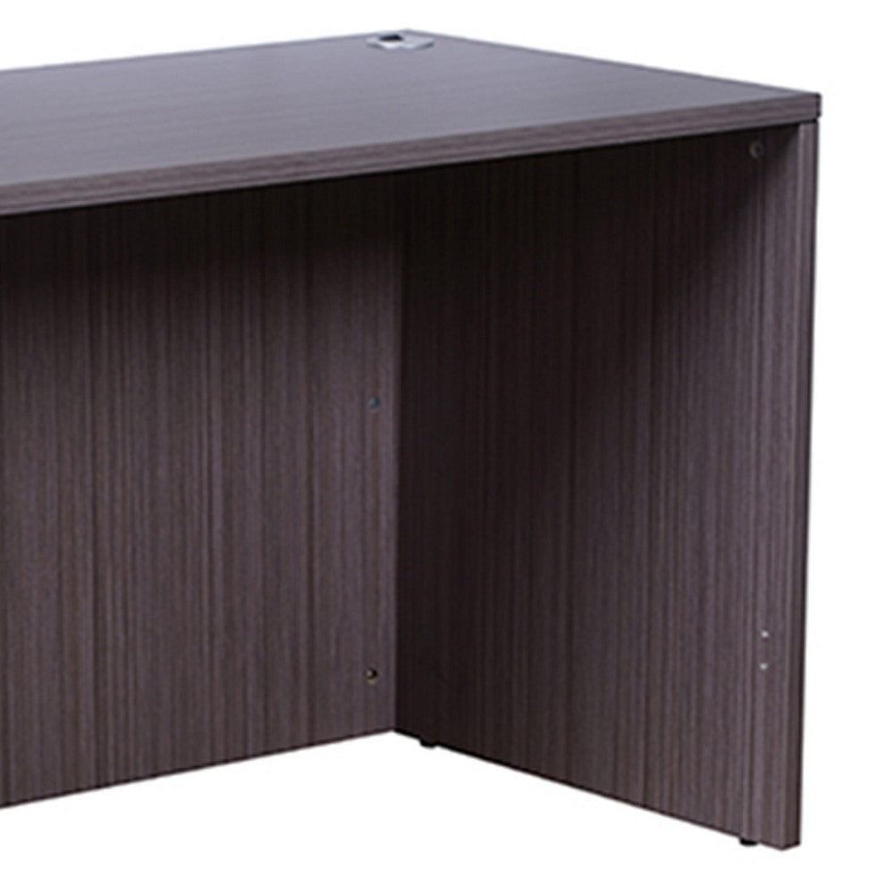 Nea Desk Shell | 48’’ Office Top | Driftwood Smoke Gray Wood BM340740