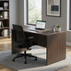Nea Desk Shell | 48" Office Top | Driftwood Smoke Gray Wood