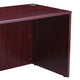 Nea Desk Shell | 48’’ Office Top | Panel Legs | Mahogany Red Wood BM340741