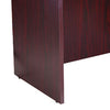 Nea Desk Shell | 48’’ Office Top | Panel Legs | Mahogany Red Wood BM340741