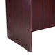 Nea Desk Shell | 48’’ Office Top | Panel Legs | Mahogany Red Wood BM340741