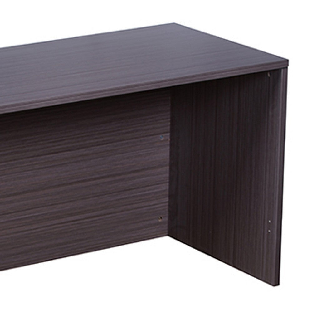 Reo Credenza | 66’’ Rectangular Top | Driftwood Smoke Gray Wood BM340743