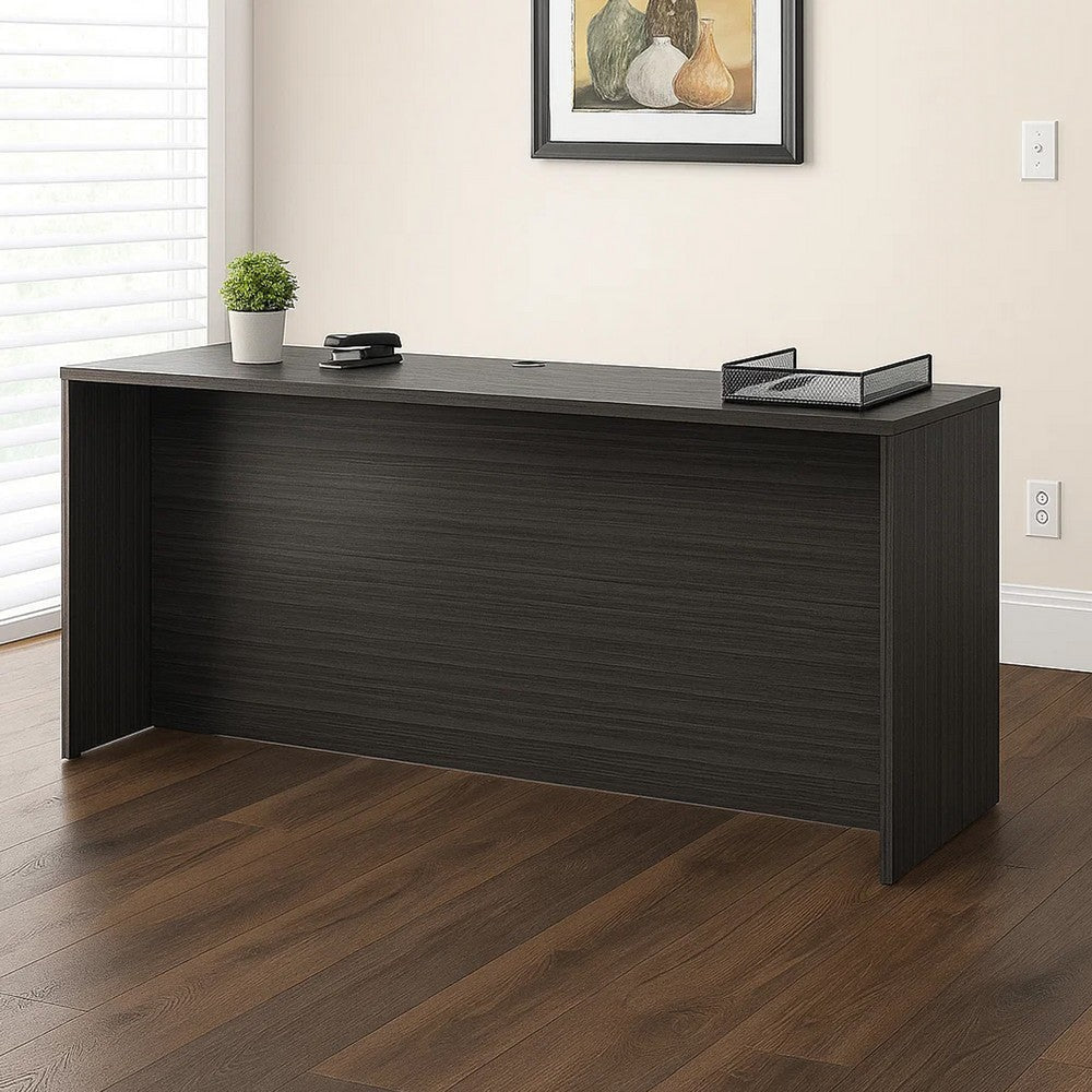 Reo Credenza | 66" Rectangular Top | Driftwood Smoke Gray Wood