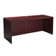 Reo Credenza | 66’’ Rectangular Top | Panel Legs | Mahogany Red Wood BM340744