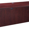 Reo Credenza | 66’’ Rectangular Top | Panel Legs | Mahogany Red Wood BM340744