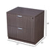 Tia Lateral File Cabinet | 31’’ | 2 Drawers | Driftwood Smoke Gray BM340746