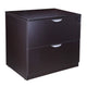Tia Lateral File Cabinet | 31’’ | 2 Drawers w Lock | Mocha Brown Wood BM340747