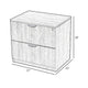 Tia Lateral File Cabinet | 31’’ | 2 Drawers w Lock | Mocha Brown Wood BM340747