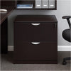 Tia Lateral File Cabinet | 31’’ | 2 Drawers w Lock | Mocha Brown Wood BM340747
