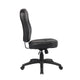 Sera Modern Task Chair | Mid Back Black LeatherPlus | Large Cushions BM340753