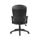 Sera Executive Office Task Chair | Loop Arms | Mid Back Black LeatherPlus BM340754