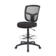 Mea Drafting Stool Chair | Adjustable Height | Black Mesh | Chrome Footring BM340755
