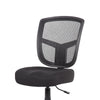 Mea Drafting Stool Chair | Adjustable Height | Black Mesh | Chrome Footring BM340755