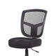 Mea Drafting Stool Chair | Adjustable Height | Black Mesh | Chrome Footring BM340755