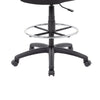 Mea Drafting Stool Chair | Adjustable Height | Black Mesh | Chrome Footring BM340755