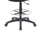 Mea Drafting Stool Chair | Adjustable Height | Black Mesh | Chrome Footring BM340755