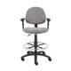Jea Drafting Stool Chair | Adjustable | Gray Tweed | Round Footring BM340764