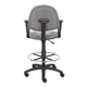 Jea Drafting Stool Chair | Loop Arms | Gray Tweed | Round Footring BM340768