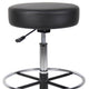 Fea Medical Drafting Stool | Round Black Vinyl | Chrome Footring BM340773
