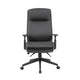 Executive Office Chair | Black Soft Vinyl | Nylon Base | 3 Paddle Tilt BM340784