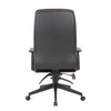 Executive Office Chair | Black Soft Vinyl | Nylon Base | 3 Paddle Tilt BM340784