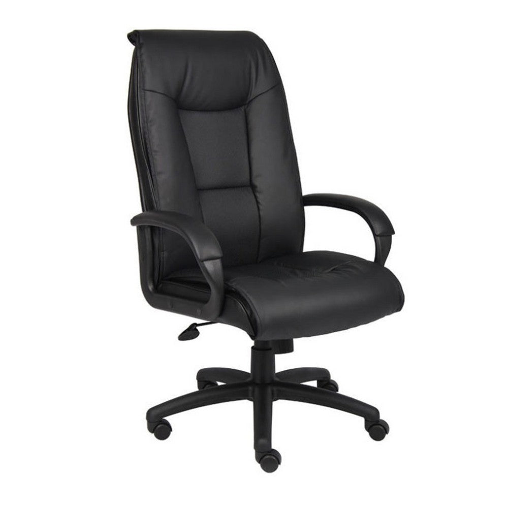 Executive Office Chair with Padded Arms | Faux Leather | Tilt Tension BM340787