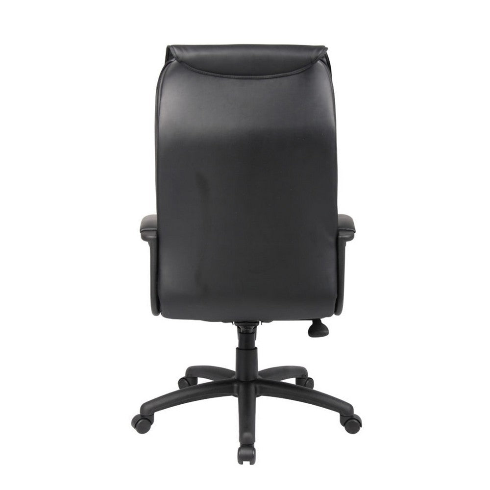 Executive Office Chair with Padded Arms | Faux Leather | Tilt Tension BM340787
