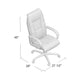 Executive Office Chair with Padded Arms | Faux Leather | Tilt Tension BM340787