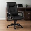 Executive Office Chair with Padded Arms | Faux Leather | Tilt Tension BM340787