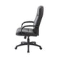 Ruia Executive High Back Office Chair | Black Soft Vinyl | Lumbar Support BM340788