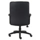 Ruia Executive Mid Back Office Chair | Black Soft Vinyl | Padded Arms BM340789