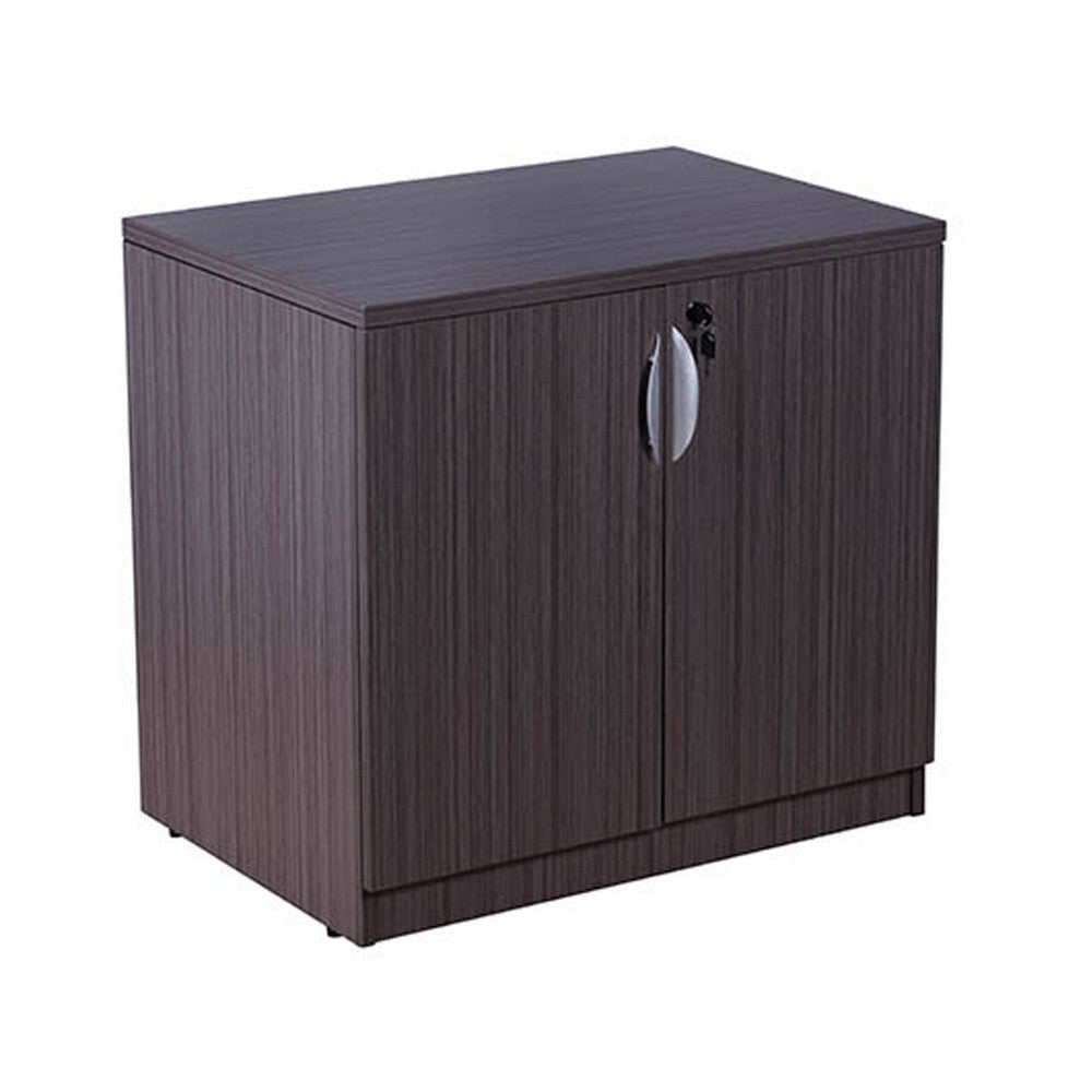 Doe Office Storage Cabinet with 2 Doors | Driftwood Gray | 31’’ Wide BM340791