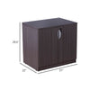 Doe Office Storage Cabinet with 2 Doors | Driftwood Gray | 31’’ Wide BM340791