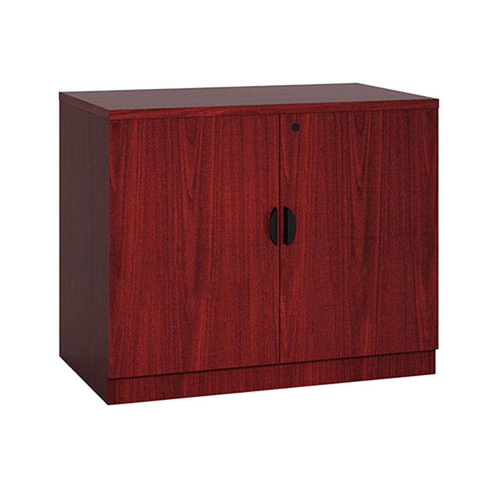 Doe Office Storage Cabinet with 2 Doors | Mahogany Red | 31’’ Wide BM340792