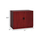 Doe Office Storage Cabinet with 2 Doors | Mahogany Red | 31’’ Wide BM340792