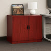 Doe Office Storage Cabinet with 2 Doors | Mahogany Red | 31’’ Wide BM340792