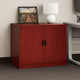 Doe Office Storage Cabinet with 2 Doors | Mahogany Red | 31’’ Wide BM340792