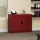 Doe Office Storage Cabinet with 2 Doors | Mahogany Red | 31’’ Wide BM340792