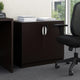 Doe Office Storage Cabinet with 2 Doors | Mocha Brown | 31’’ Wide BM340793