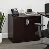 Doe Office Storage Cabinet with 2 Doors | Mocha Brown | 31’’ Wide BM340793